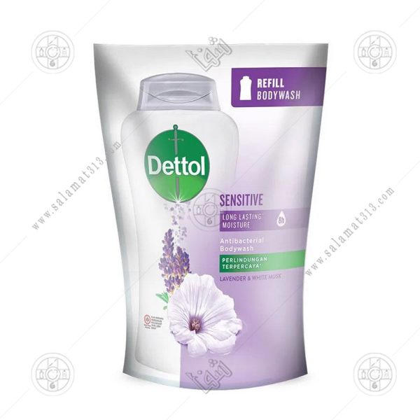 شامپو بدن آنتی باکتریال پوست حساس Dettol